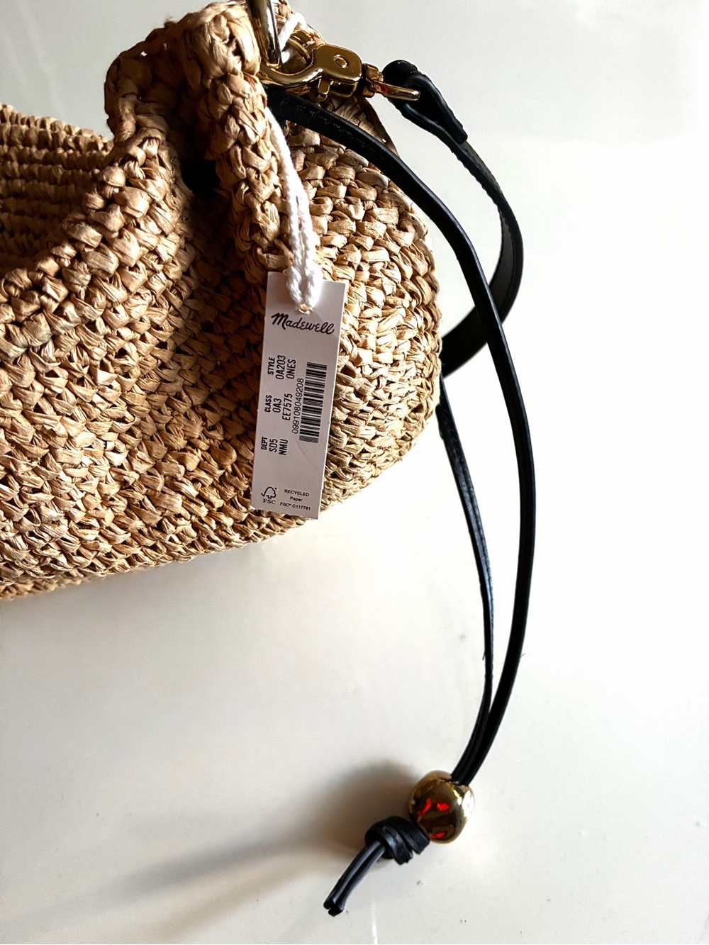 Madewell The Camren Gathered Shoulder Bag. NWT. - Picture 12 of 15